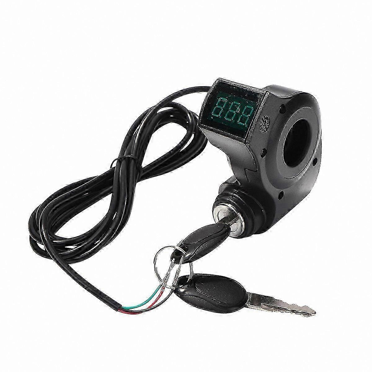 Electric Scooter Ignition Lock Key Cylinder Starter Switch Replacement Accessory