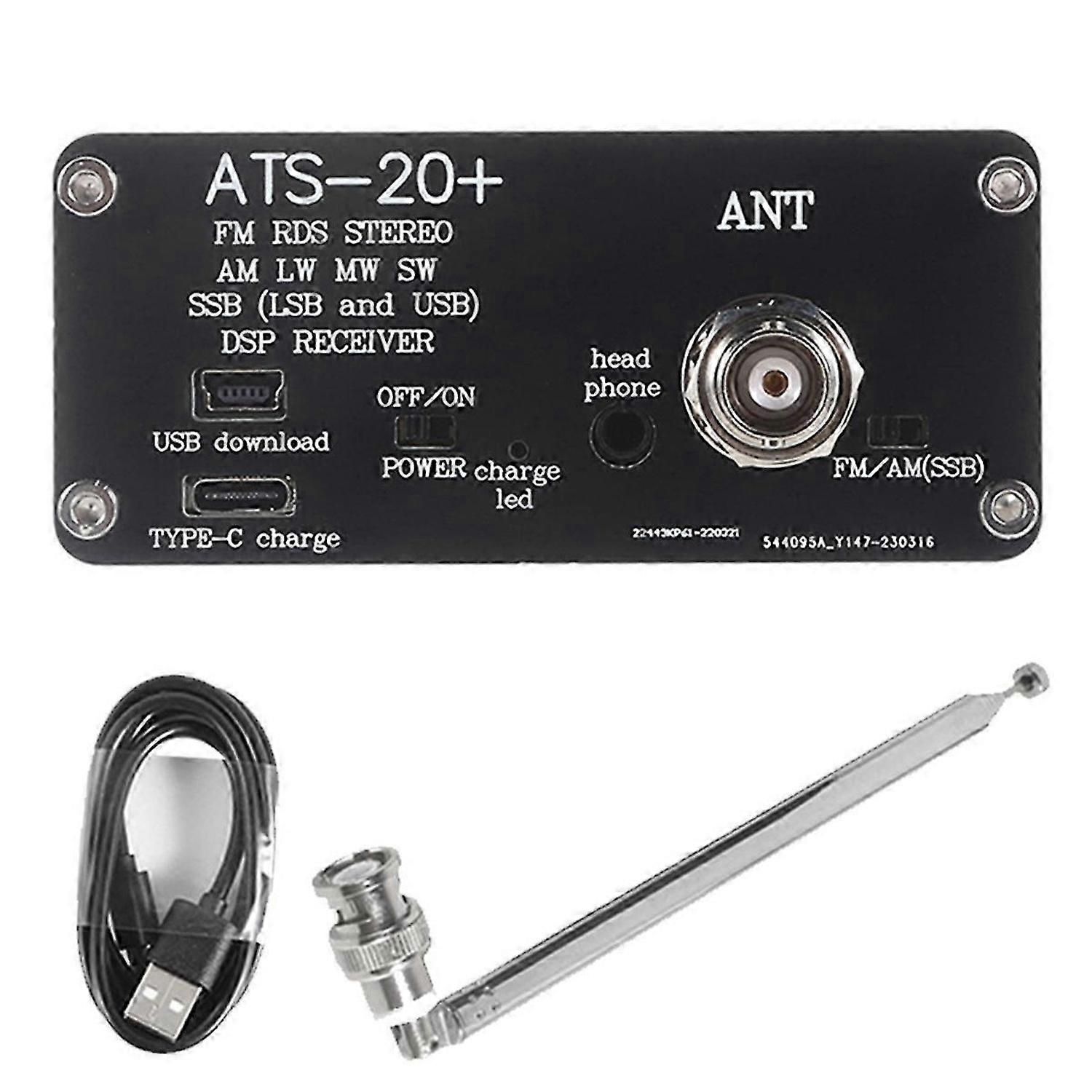 SI4732 ATS-20+ Plus ATS20+ Radio Receiver FM AM (MW & SW)