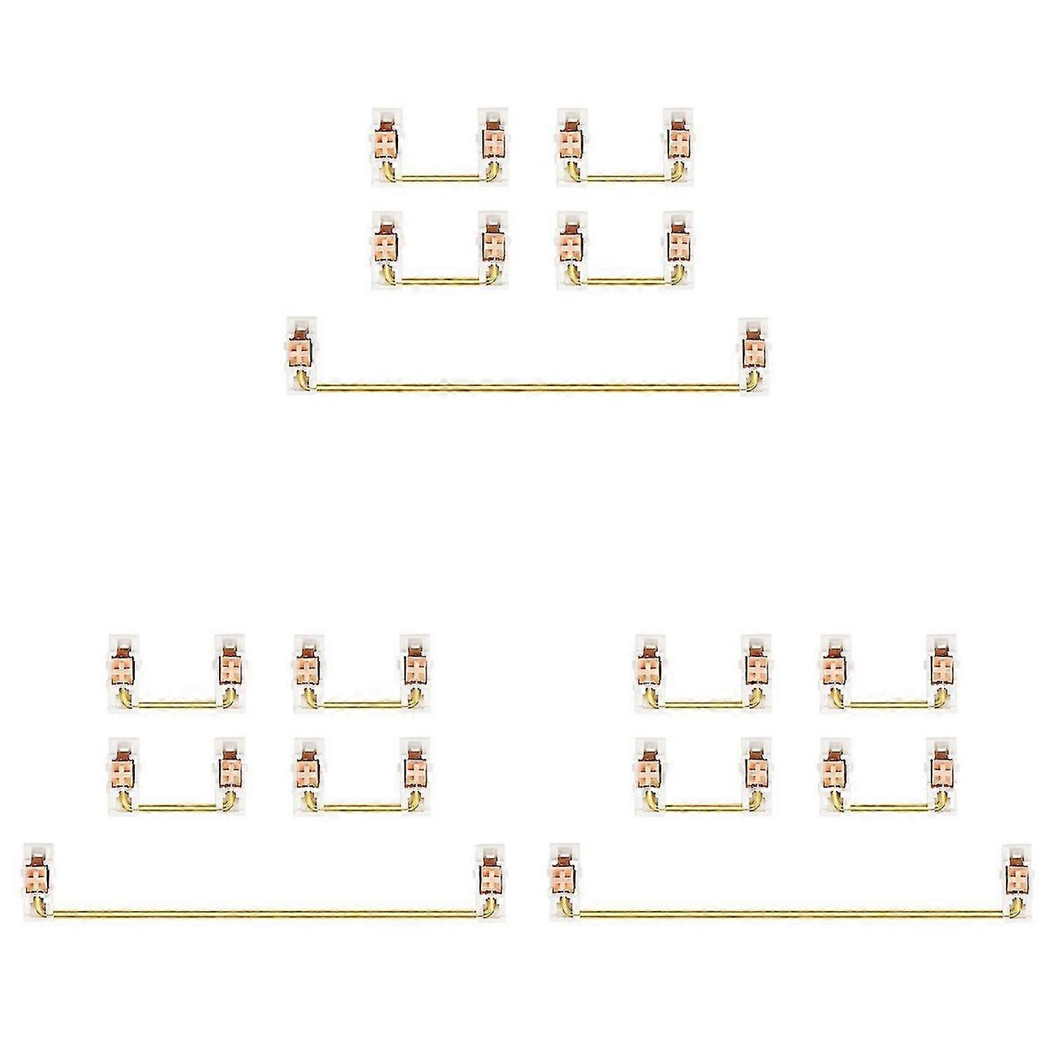 Gold Plated Plate Mounted Stabilizer for Custom Mechanical (1+4)