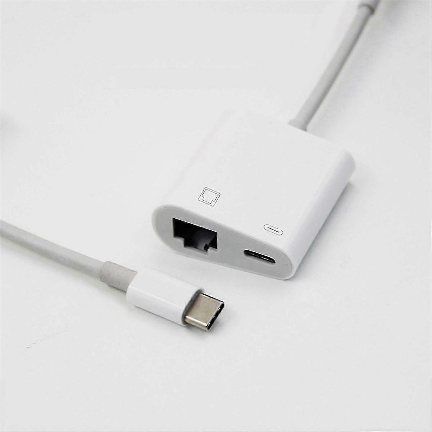 Typ C OTG Ethernet Adapter USB C auf RJ45 Ethernet Konverter 100Mbs