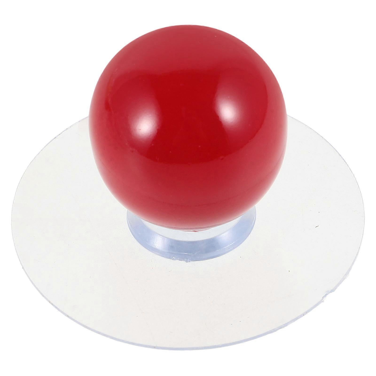 Cabinet Handles Modern Round Ceramic Knob Switch Button Operation Bathroom 1Set