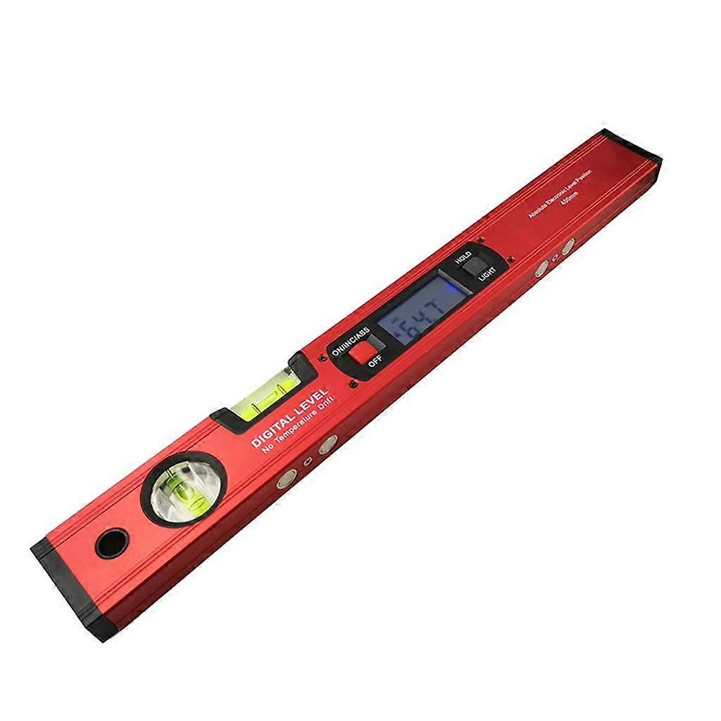 Digital Protractor Angle Finder Inclinometer Electronic Level 360 Degree With Magnets Ruler 400mm