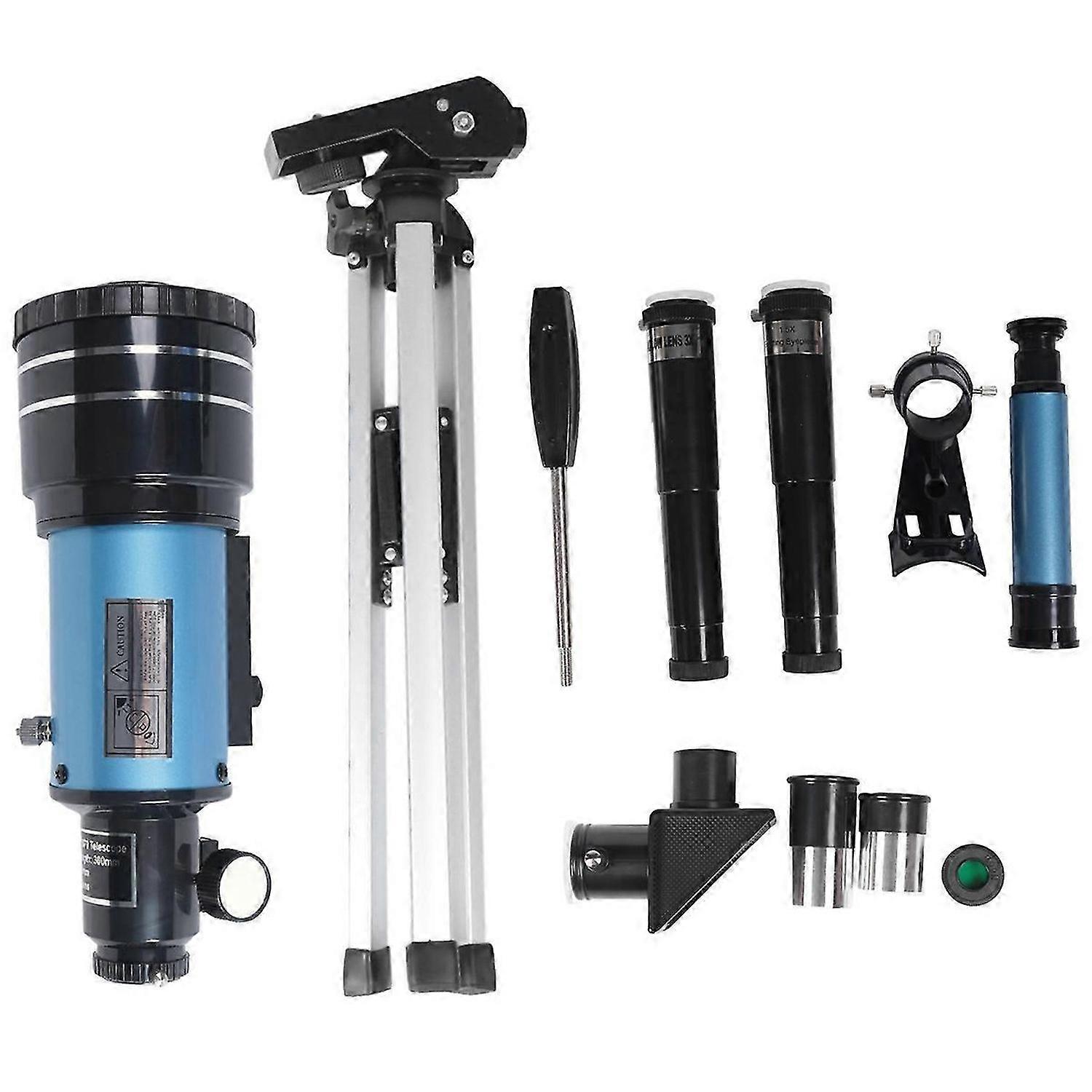 大人の子供のためのトップ望遠鏡、70mm口径(15X-150X)初心者のためのポータブル屈折望遠鏡、30