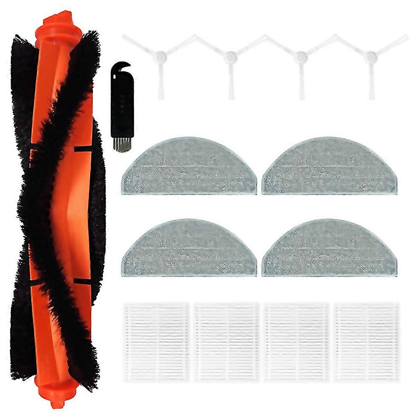 For E10 Main Side Brush Hepa Filter Mop Cloths