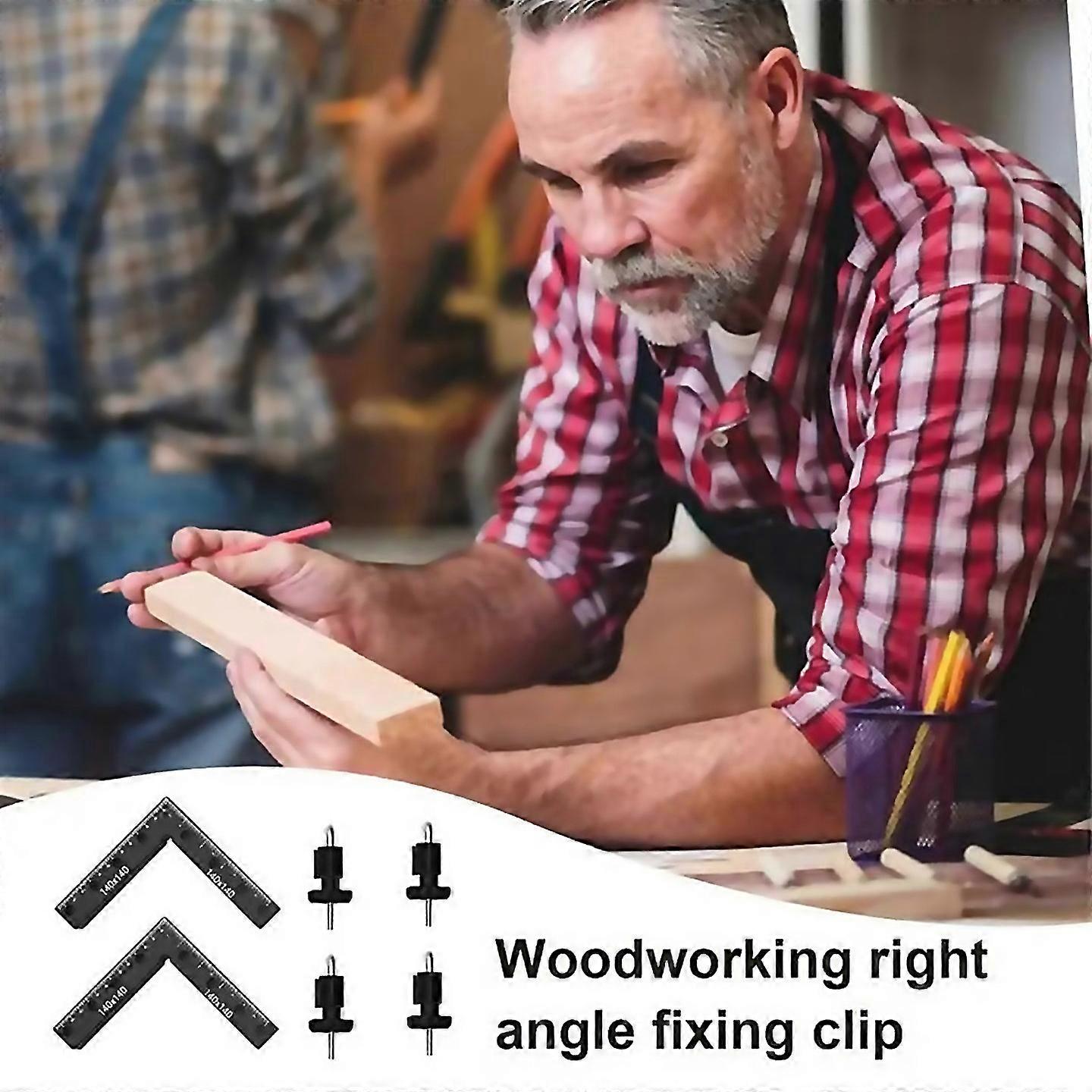 For 90 Degree Ruler Right Angle Woodworking Square