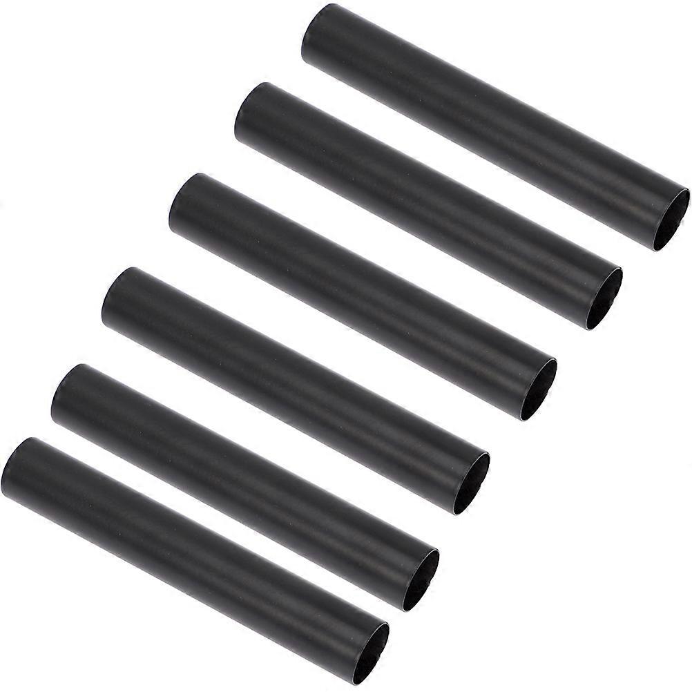 Lamp Accessories Flanging Sleeve for Lamp Use with 6Pcs Iron Black Sleeves