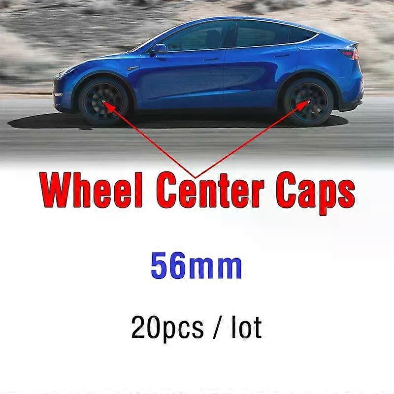 20st Hjulcentrum Navkapslar 56mm Auto Fälgskydd För Repalcement Bil Styling Tillbehör