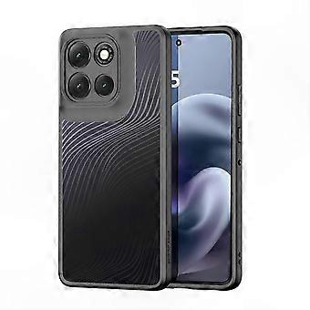 Moto G86 5G Case, DUX DUCIS Aimo Series TPU+PC Matte Drop-Proof Phone Cover, Black (REACH Certified)