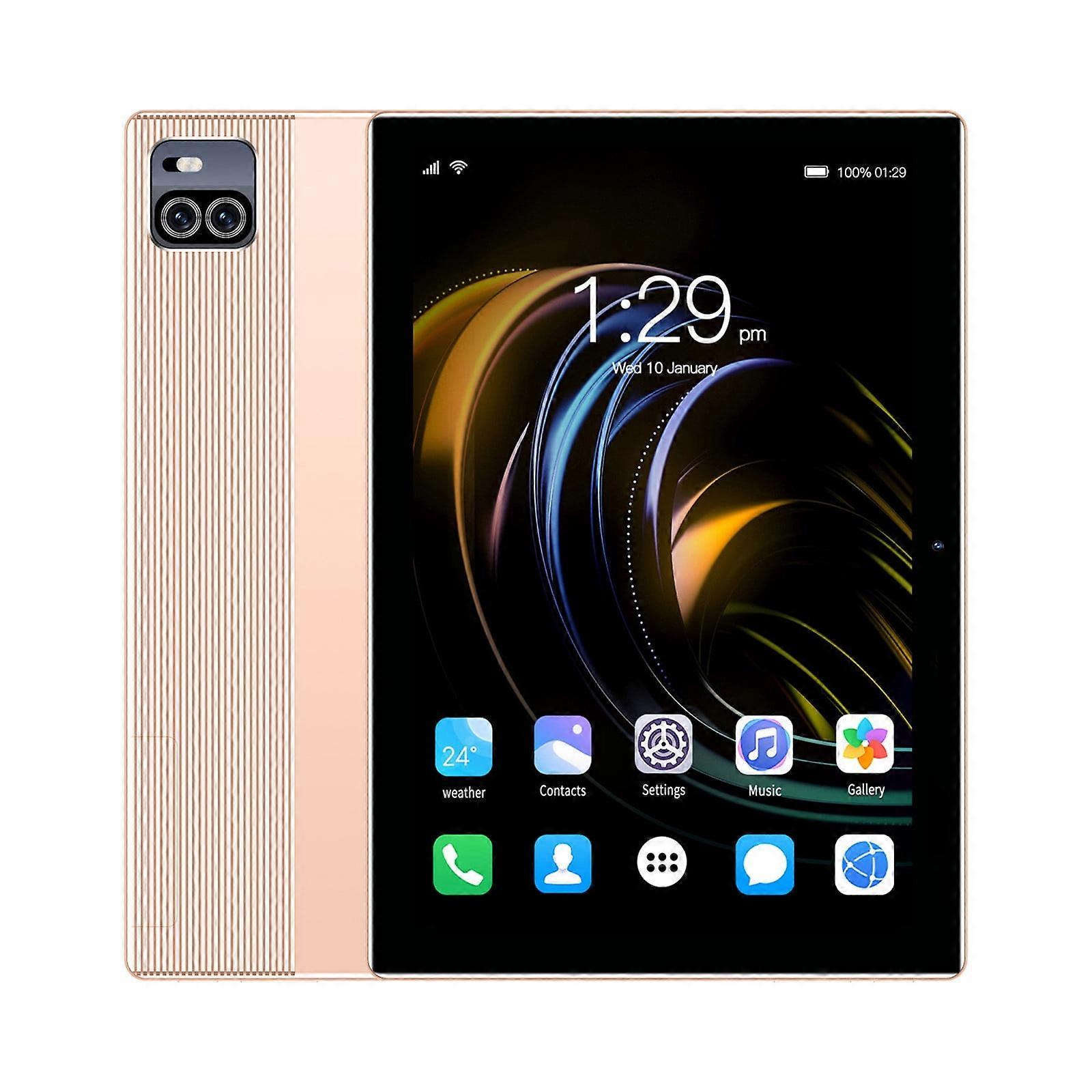 Yoloke 10.1-inch Slim HD Tablet with 2GB RAM, 16GB Storage, WiFi, Bluetooth, Android 10 Core, Voice Call Feature - Great for Gaming and Communication