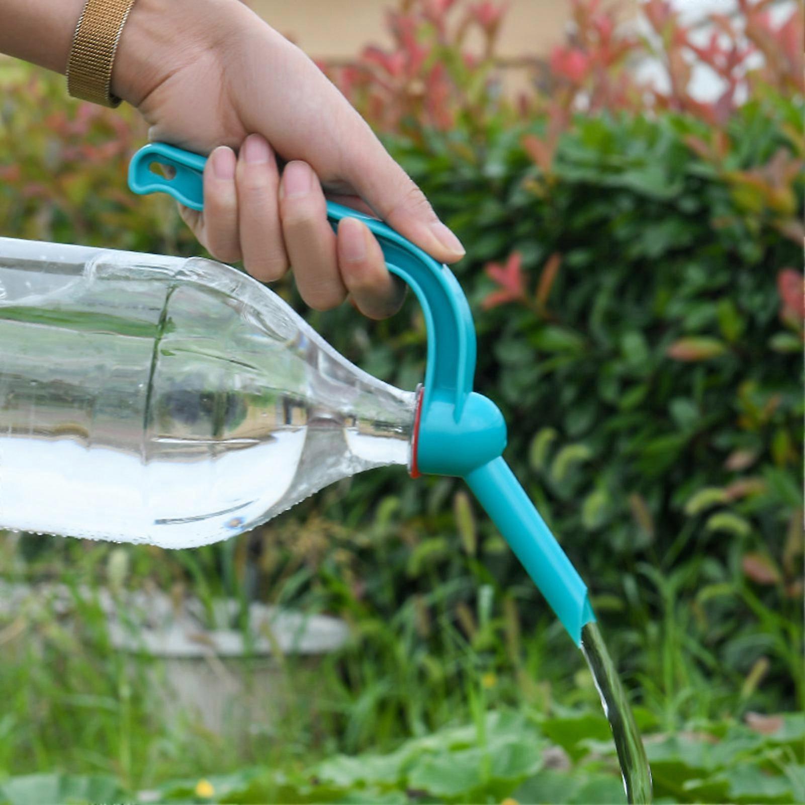 Washranp Bottle Can Sprinkler Dual Head,Non-slip Ergonomic Smooth Handle Replacement Pouring Evenly Watering for Indoor