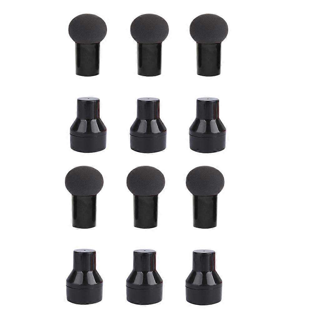 12Pcs Makeup Puff for Dry and Wet Use Fluffy Cosmetics