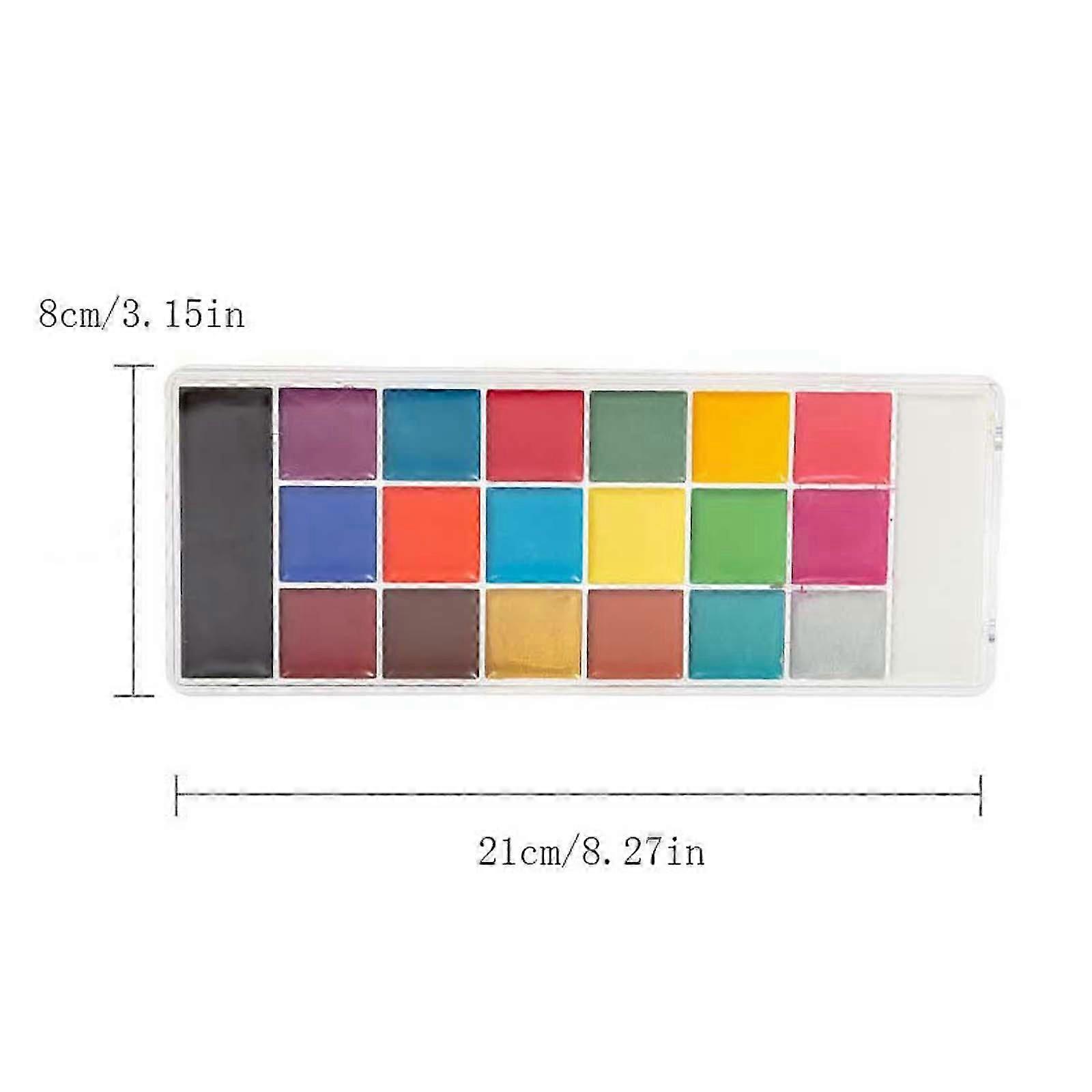 face paint kit for creative facial designs WU192