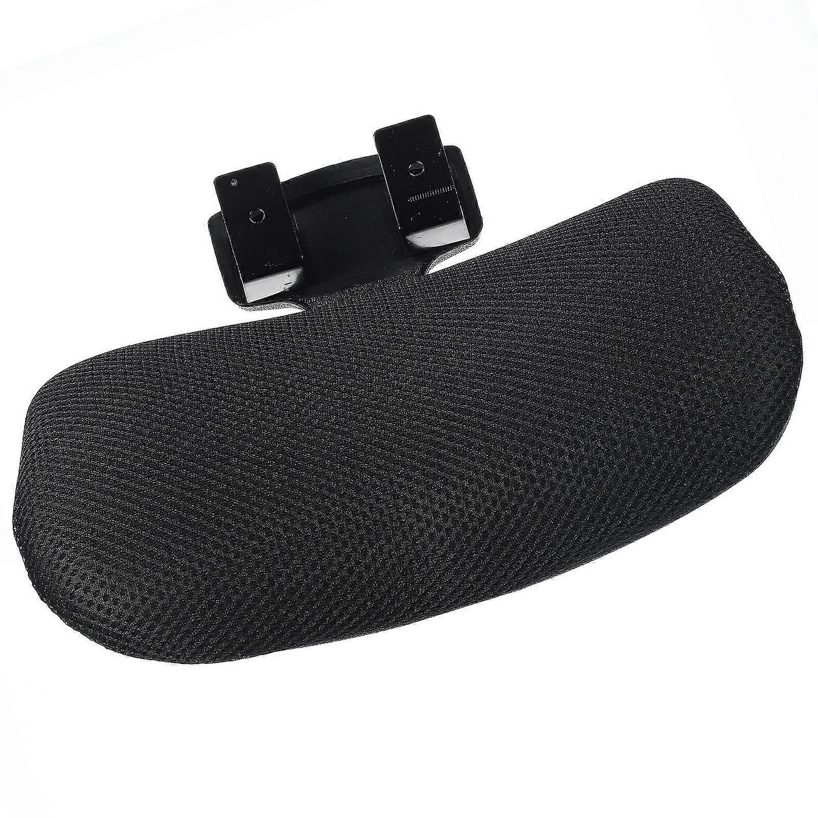 Universal Attachable Chair Headrest Adjustable Head Rest Black 28.00X22.00X10.00CM Fabrics 1Pack