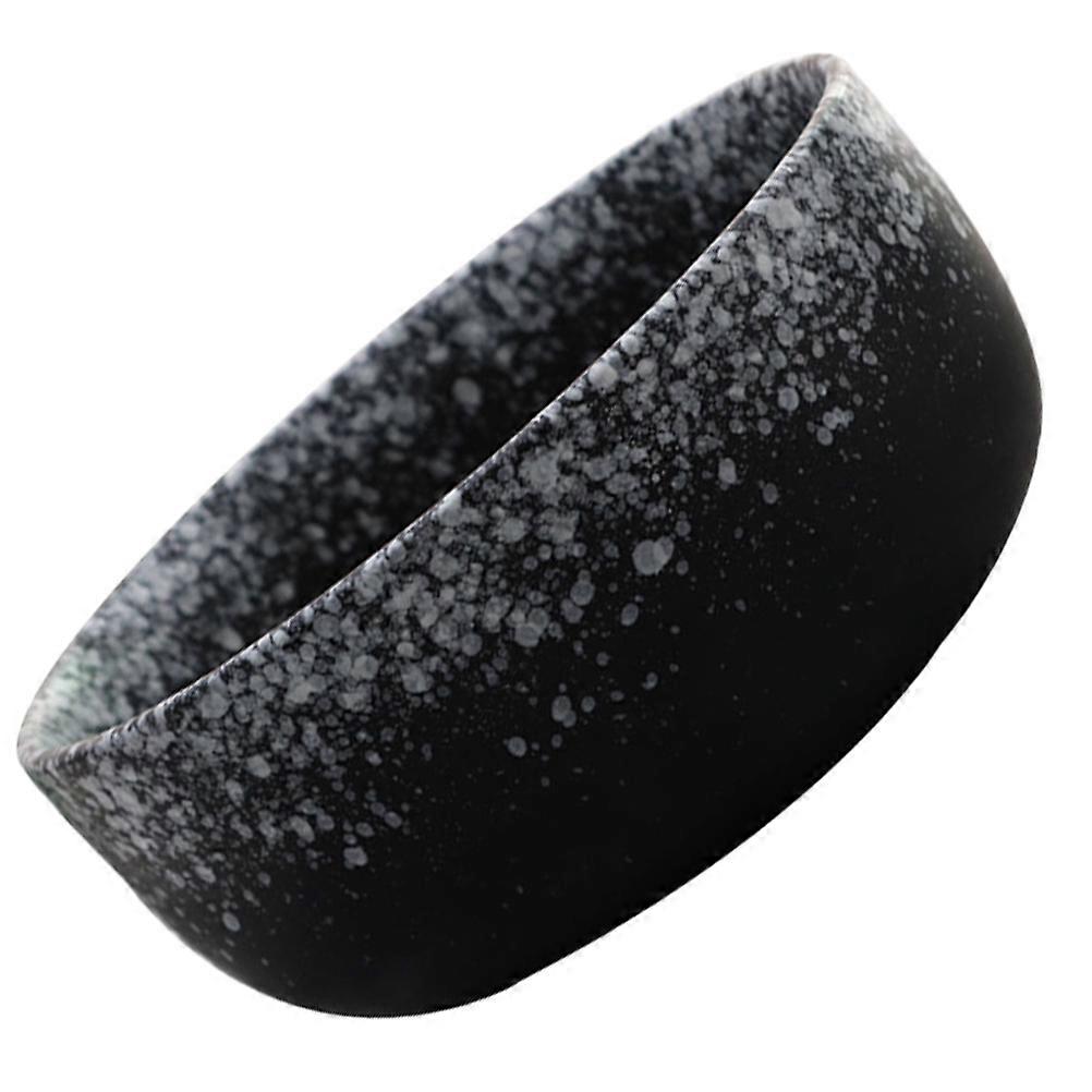 Japanese Bowls Ceramic Rice Bowl Home Use Round Shape Non-Slip Bottom 1Pcs