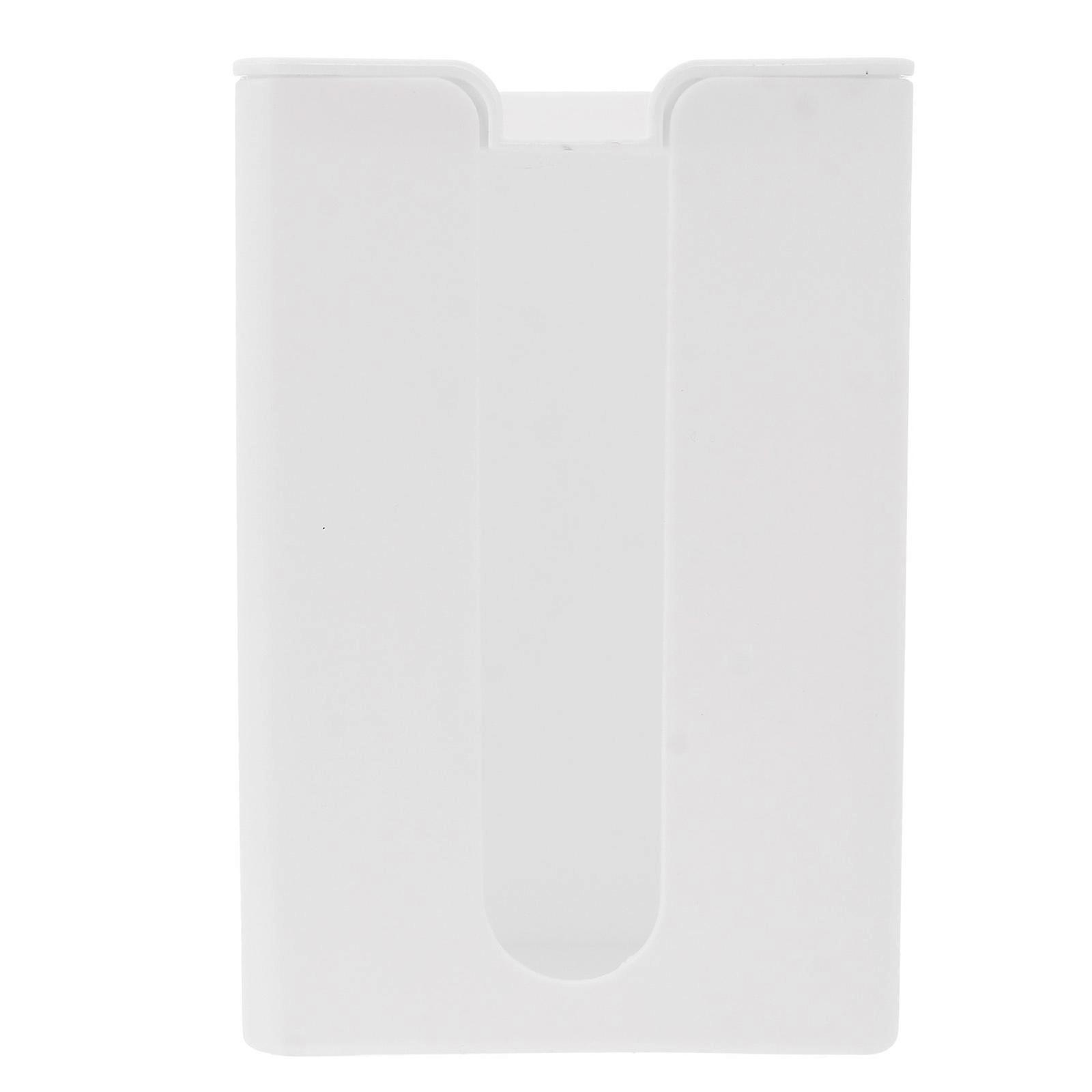 Wall Tissue Storage -Saving Bathroom White 17x12x10cm Wall-Mounted Use 1Pcs