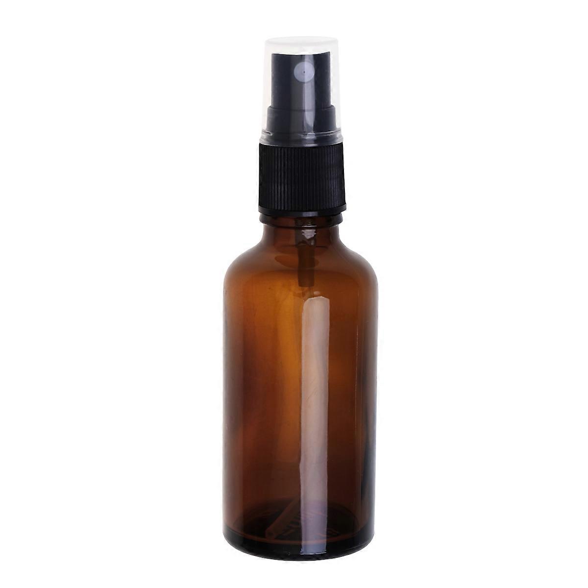 Refillable Spray Bottles 6Pcs 100ML Glass Container Brown Perfect For Body Wash Creams And Homemade Lotions