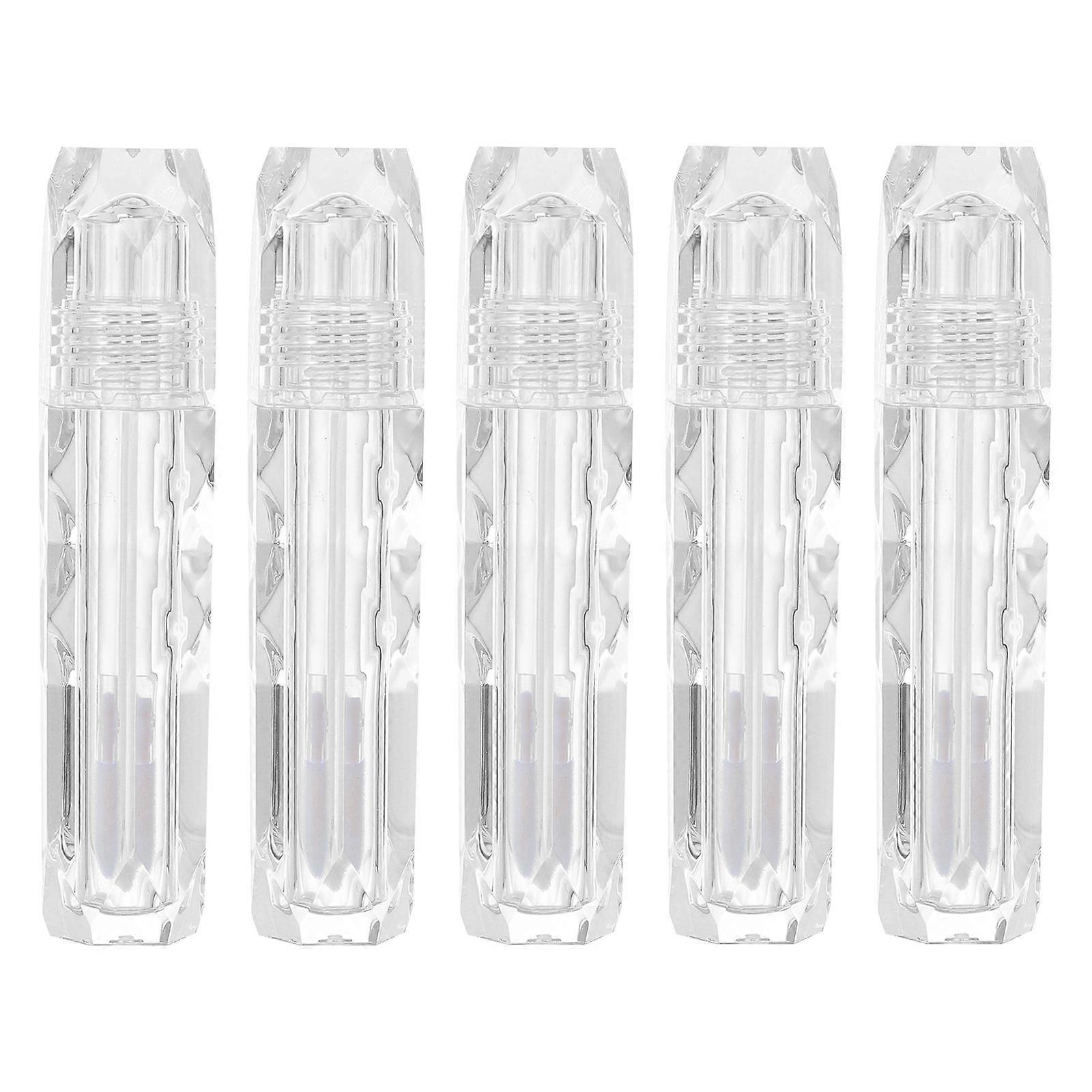 Lip Gloss Bottles Refillable Lip Balm Containers for Storage Use 15Pcs