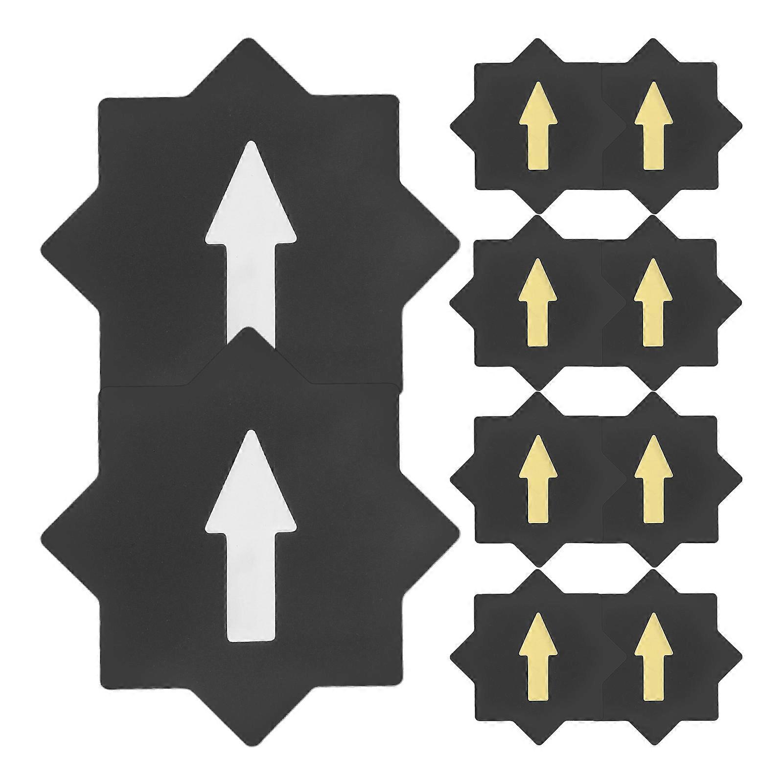 Arrow Changing Tricks Props for Arrow Direction Change 40Pcs Black Plastic