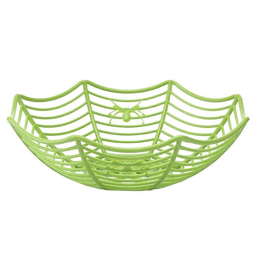Fruit Bowl 3Pcs Light Web Baskets for Fruit Holding and Spooky Design