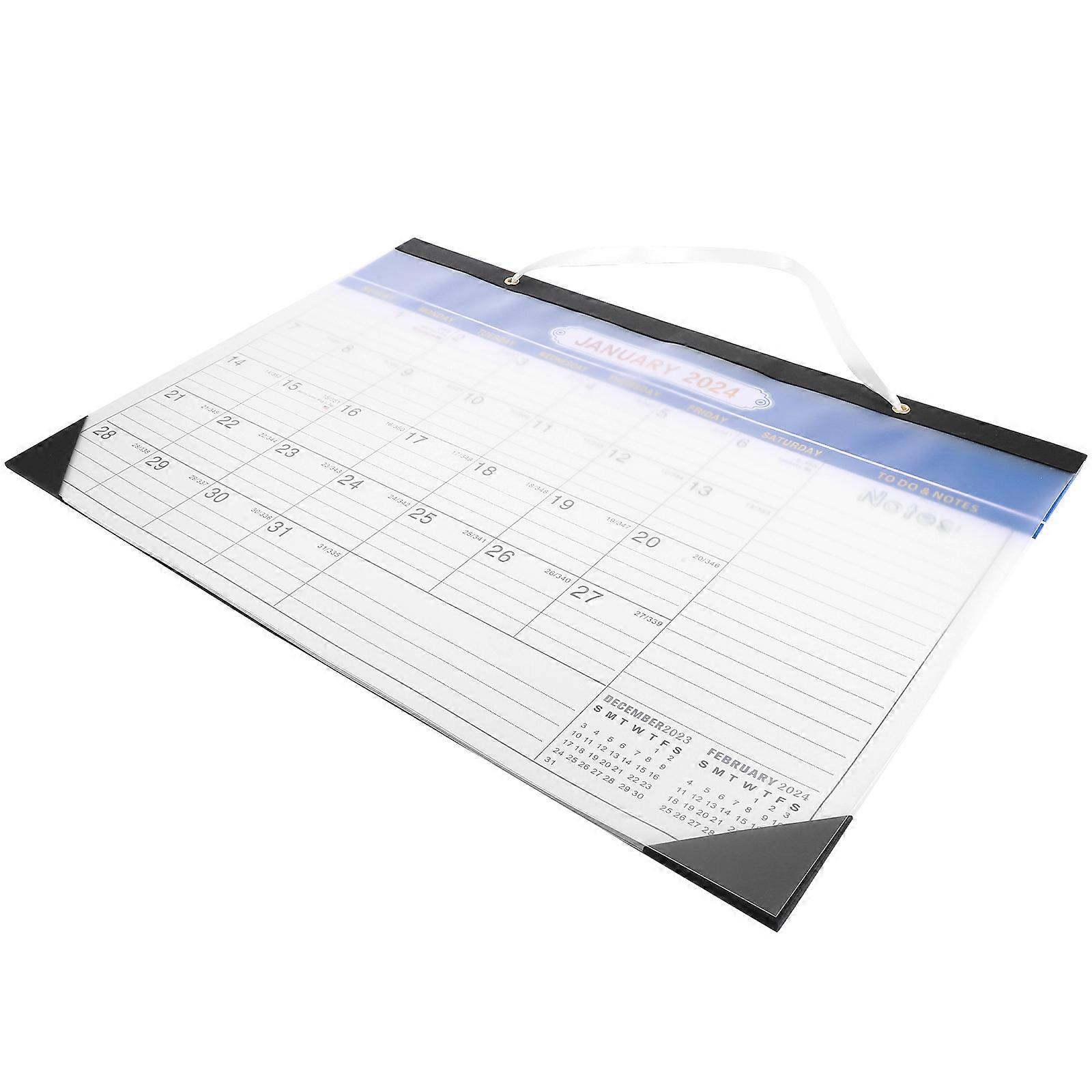 Delicate Monthly Calendar For Wall 43X30.5CM Home Style Record Events 2Pcs