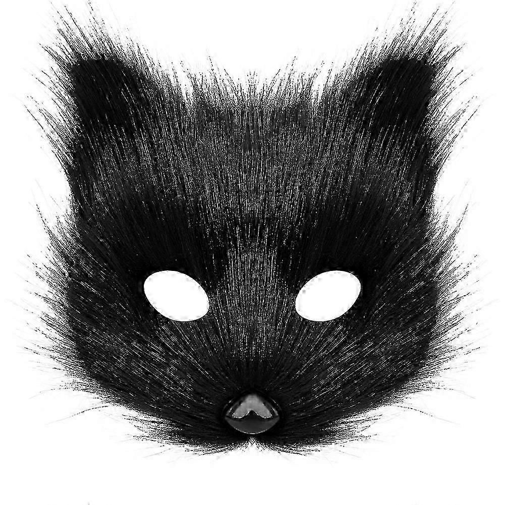 Handgemaakte Halloween vosmasker, handschoenen, pluchen staart cosplay dierenkostuum accessoires