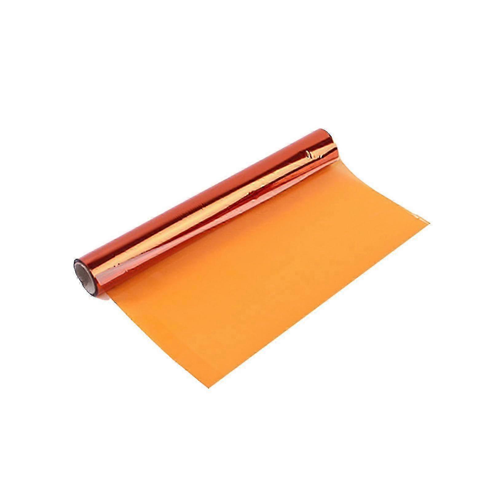 1 Roll Decorative Bright Color Cellophane Wrap Roll Plastic Visual Effect Cellophane Roll compatible Party-Good