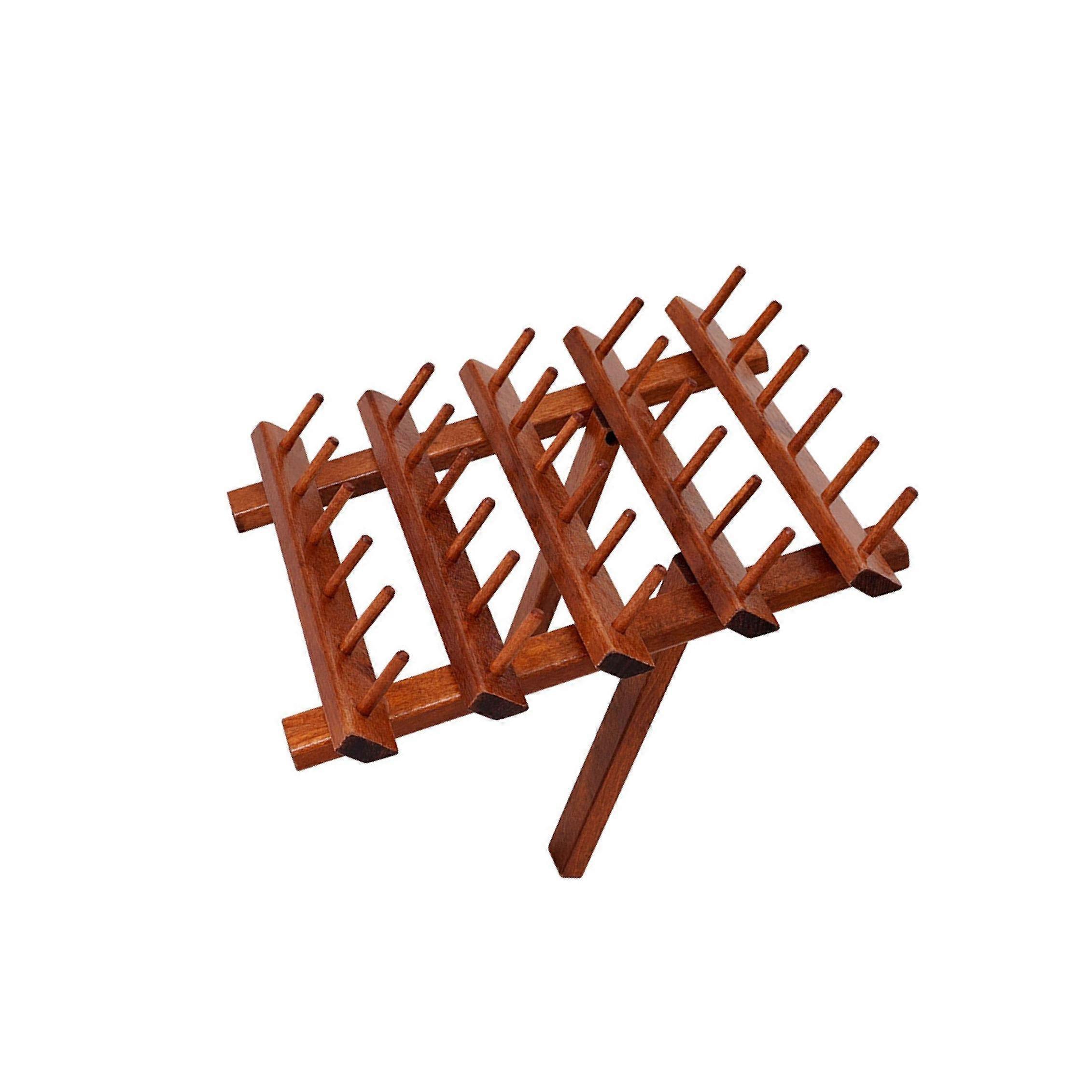 Wooden Thread Holder Thread Organizer for Quilting Braid Knitting Embroidery