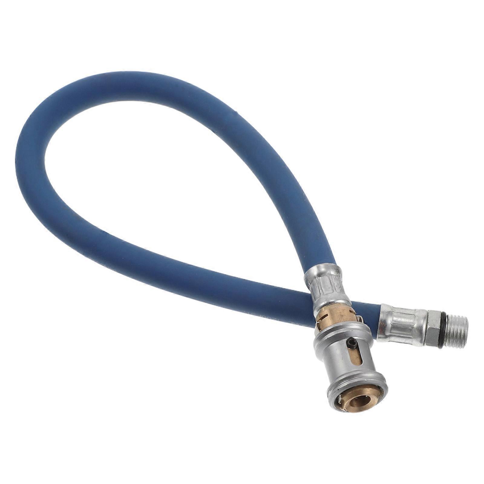 Tire Inflator Chuck Quick Connect Air Hose for Car Use with 5Pcs Set