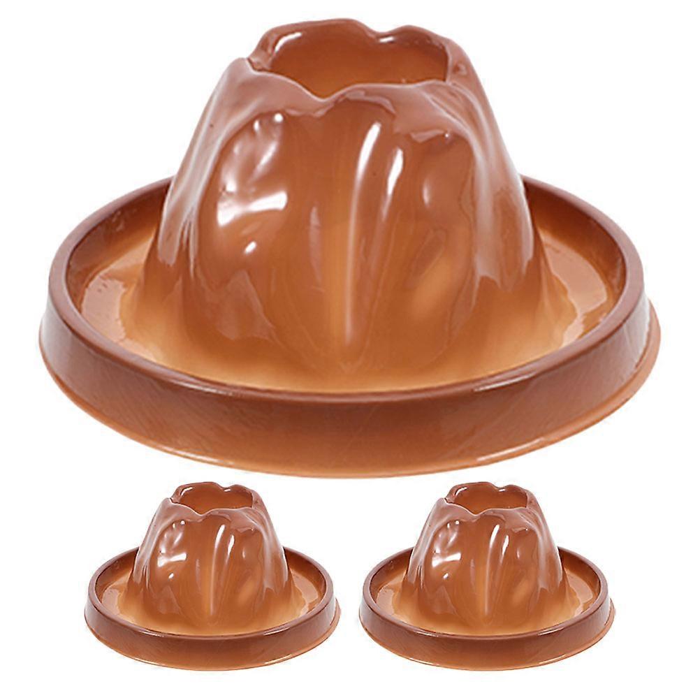 15 Pcs Volcano Model Science Props DIY Construction Decorative Use For Children Office Decoration Science Education