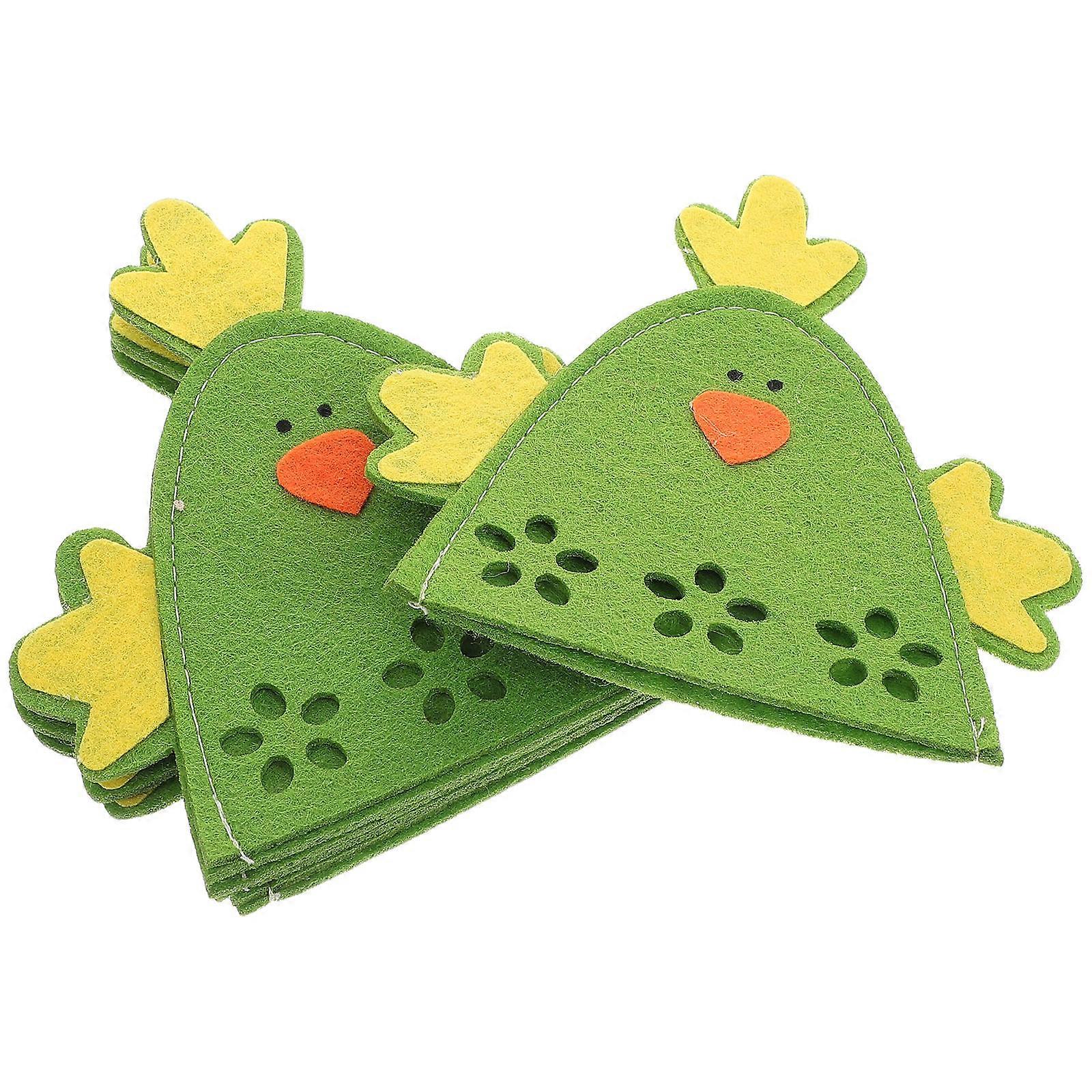 Easter Table Decorations Easter Chick Egg Covers for 20Pcs Cloth Wraps