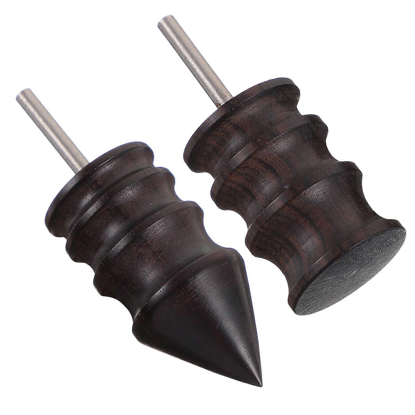 Craft Burnishing Tool Wooden Head for Sharpening Use 10Pcs
