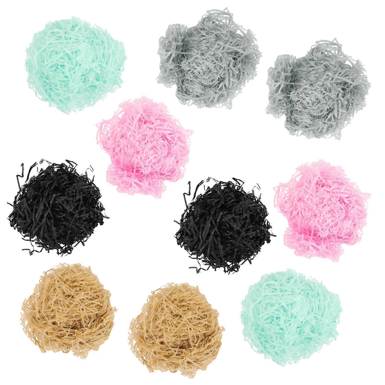 Gift Box Filling Material Shredded Paper Crinkle Cut Paper 3Pcs