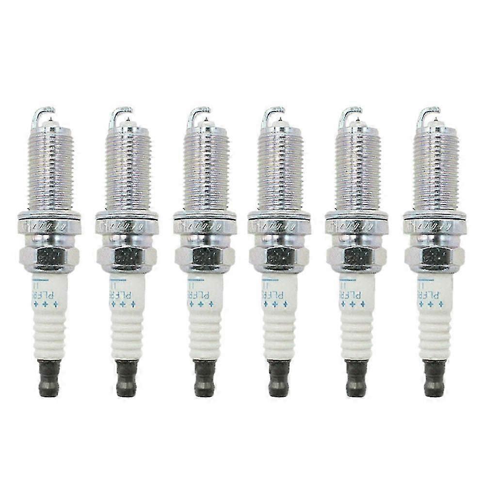 6Pcs Car Spark Plug for 350Z Quest 22401-5M015 PLFR5A11