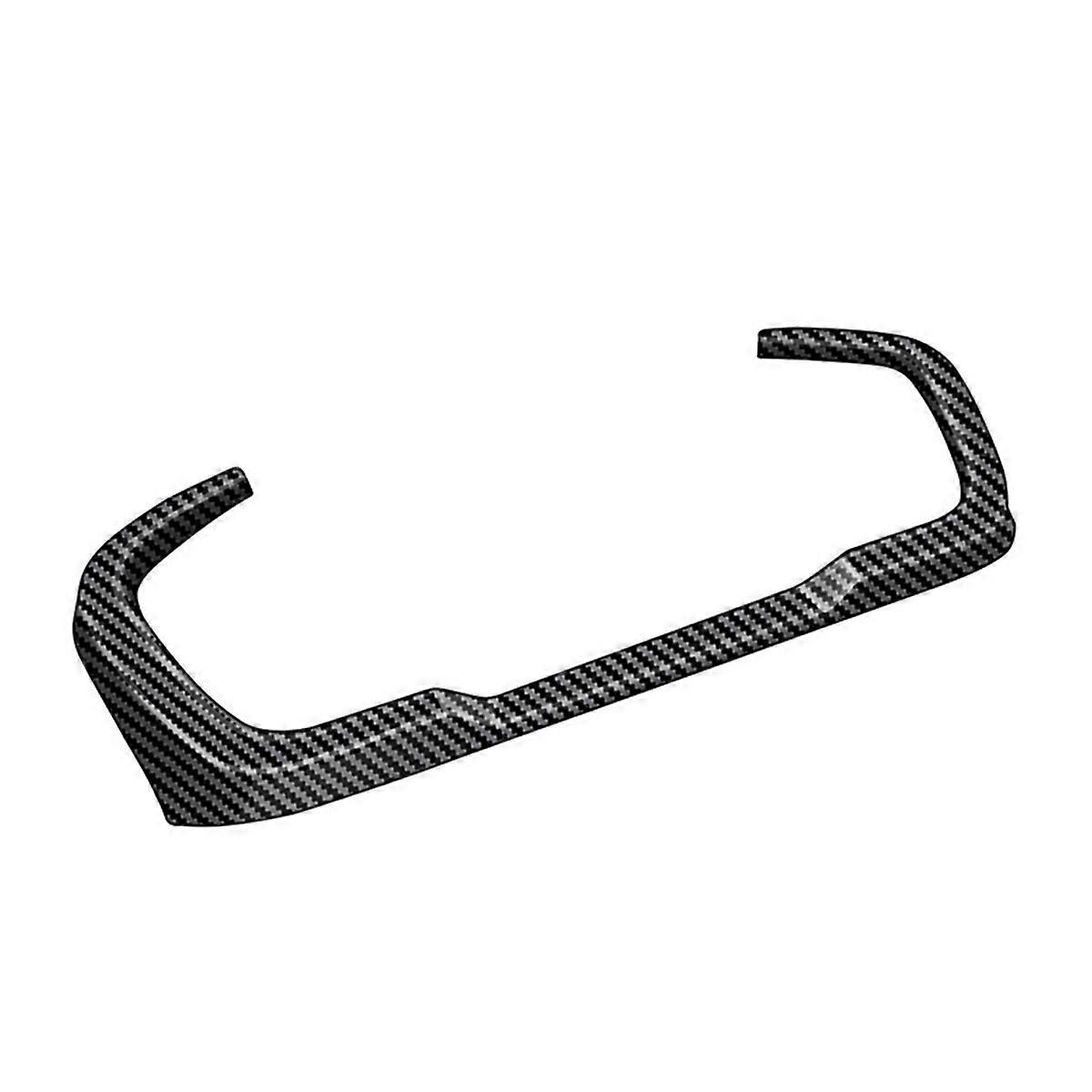 Car Instrument Panel Frame Trim for RHD Carbon Fiber Pattern
