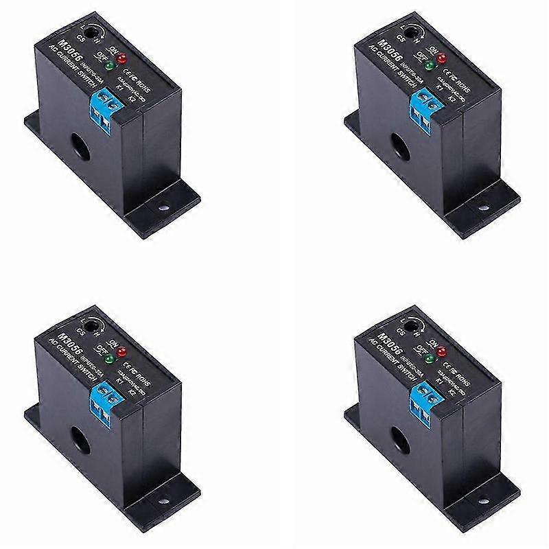 Current Sensing Switch Induction Relay AC Linkage Device Plc Signal over Limit Closed AC 0.2-30A