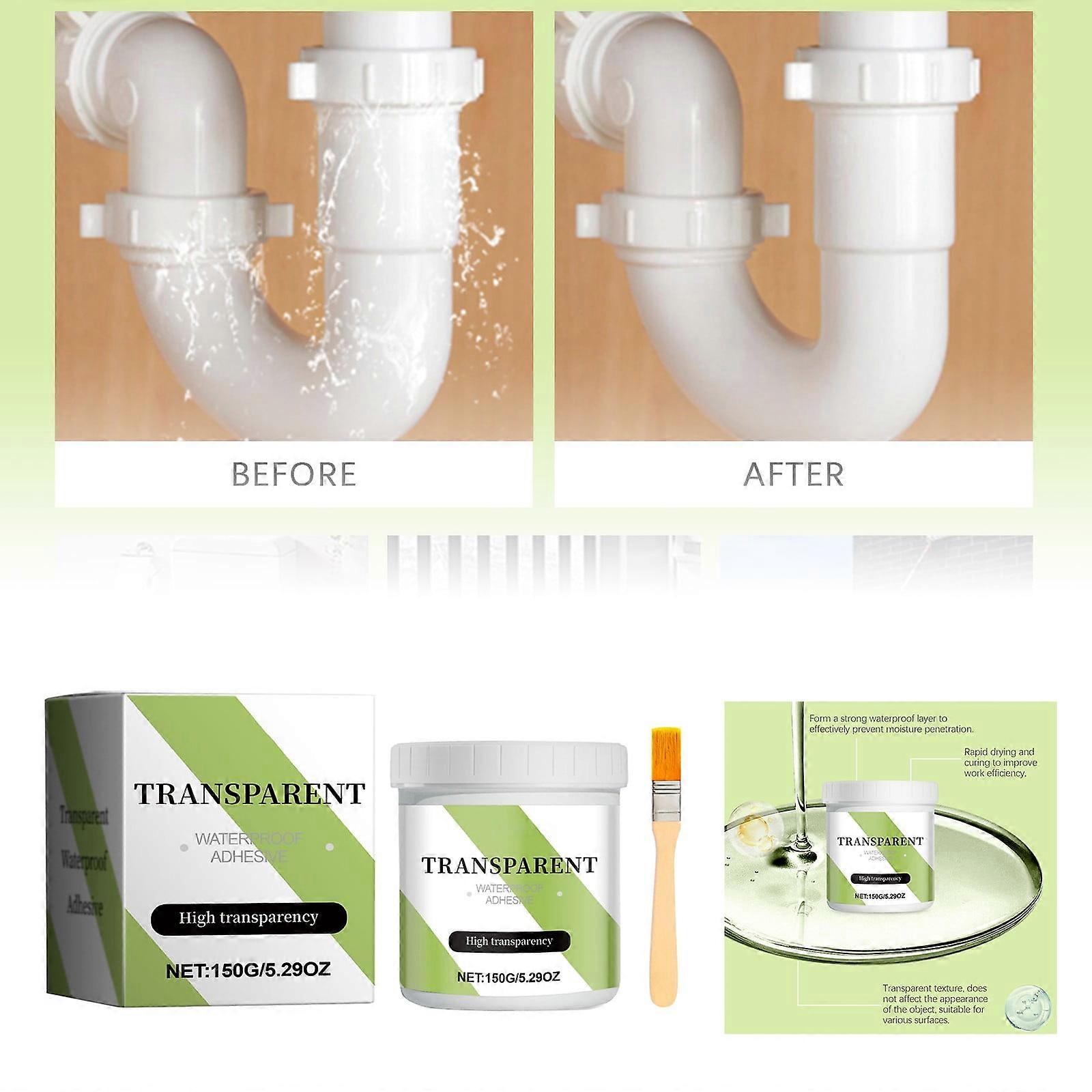 Purpose Coating Home Leak Sealing Filling Non Shrinking Durable Leak Proof Glue！150ml Household Tools Kit