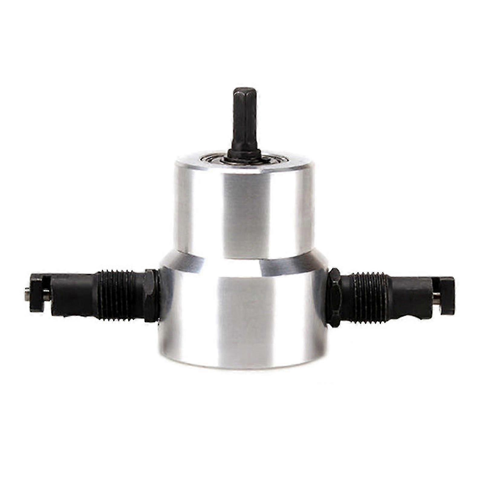 1 Set Metal Plate Cutter Strong Impact Resistance Double Head Sheet Nibbler Saw Cutter Tool Workshop Supply_l