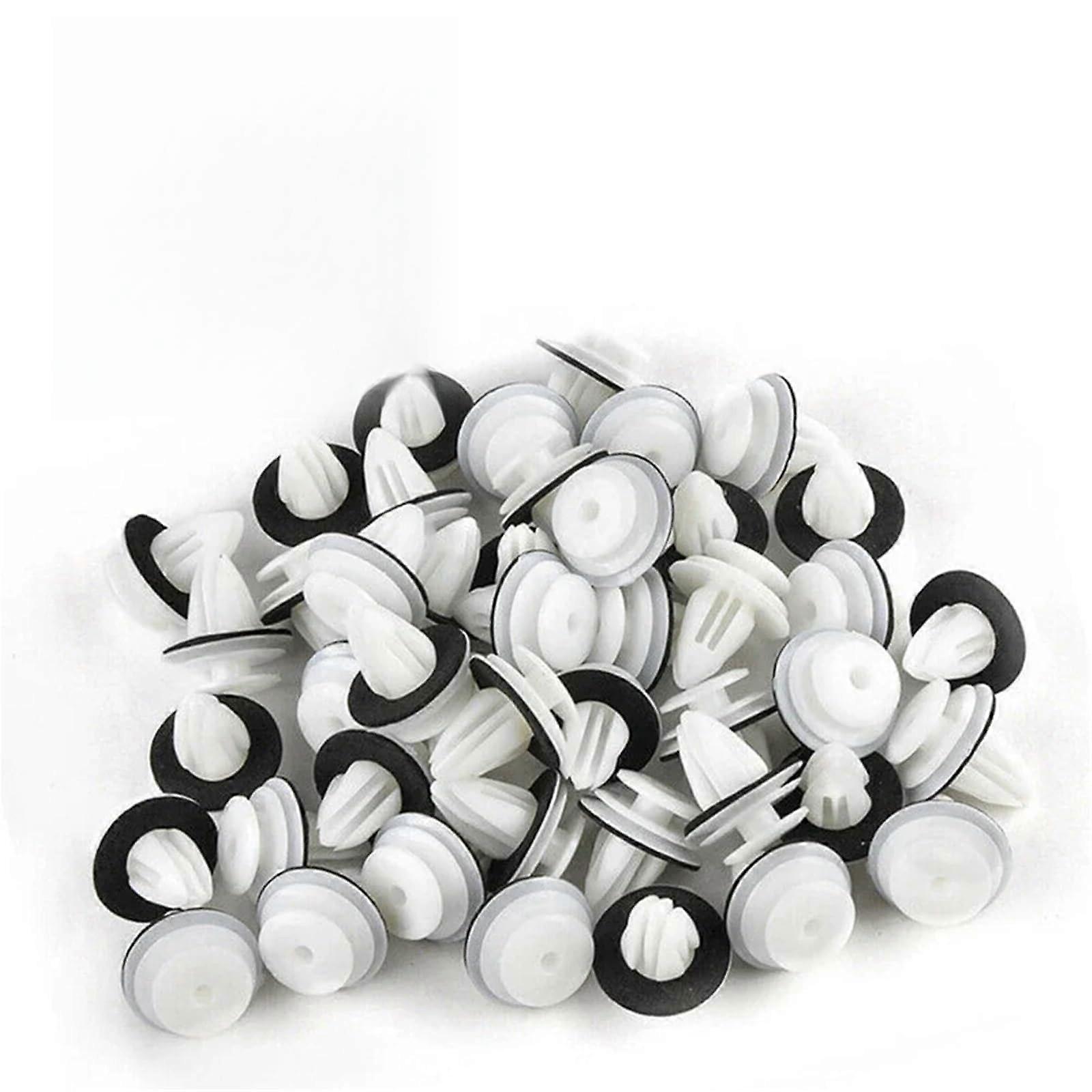 Door Panel Clip 50 Pieces With Seal Ring Fastener Rivet Bumper Clip Retainer For BMW E34 E36 E38 E39 E46 M3 M5 Z3 X5