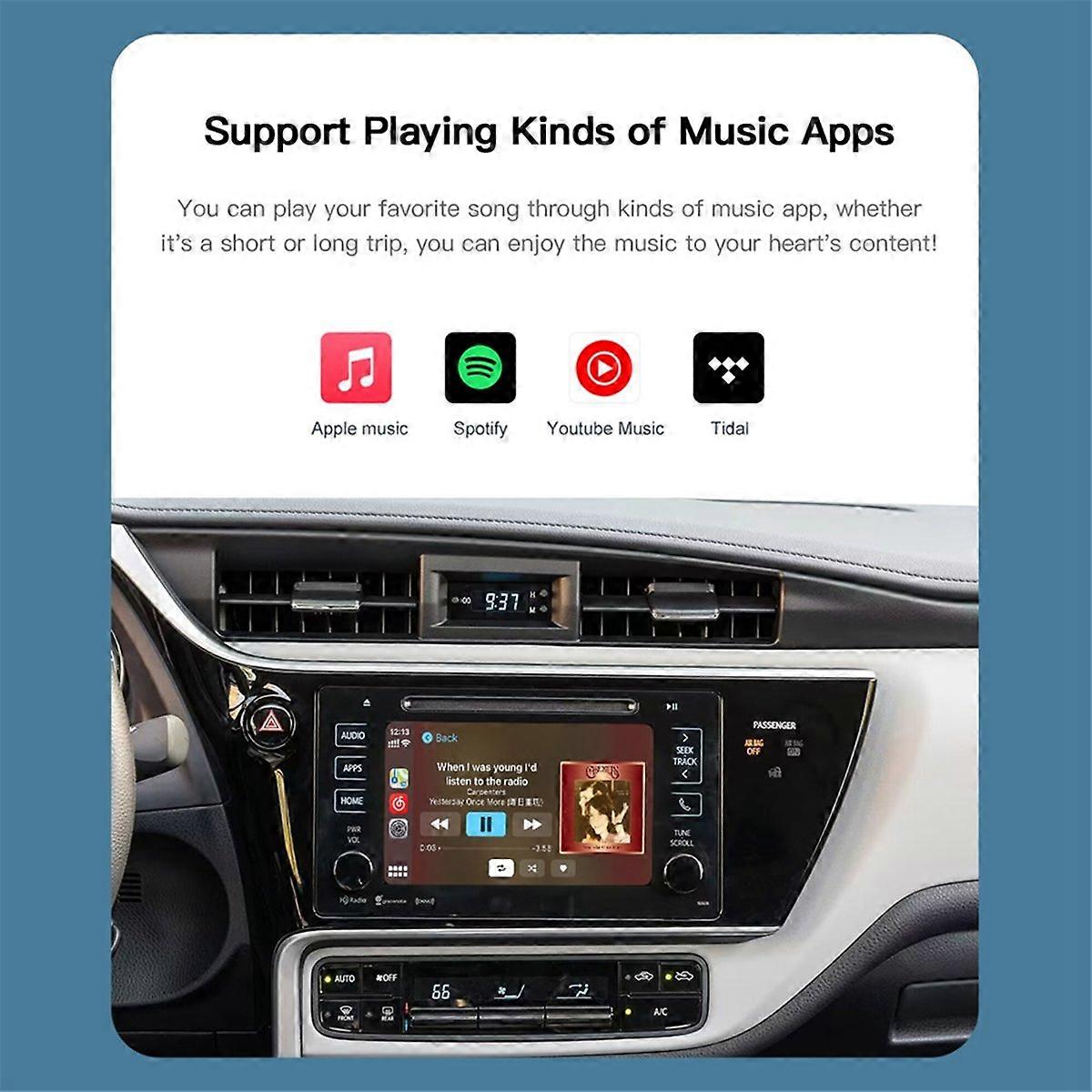 Wireless Carplay Android Auto Decoder for Toyota