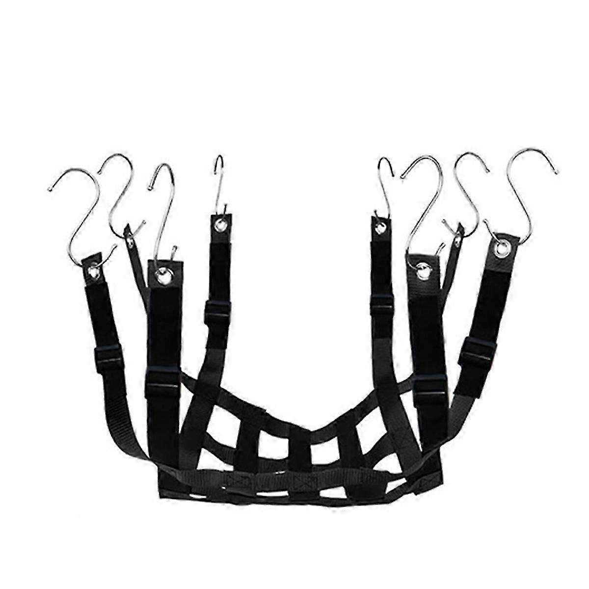 Adjustable Height Planter Inserts Elastic Planter Lift Riser Insert with Hooks Planter Inserts for P