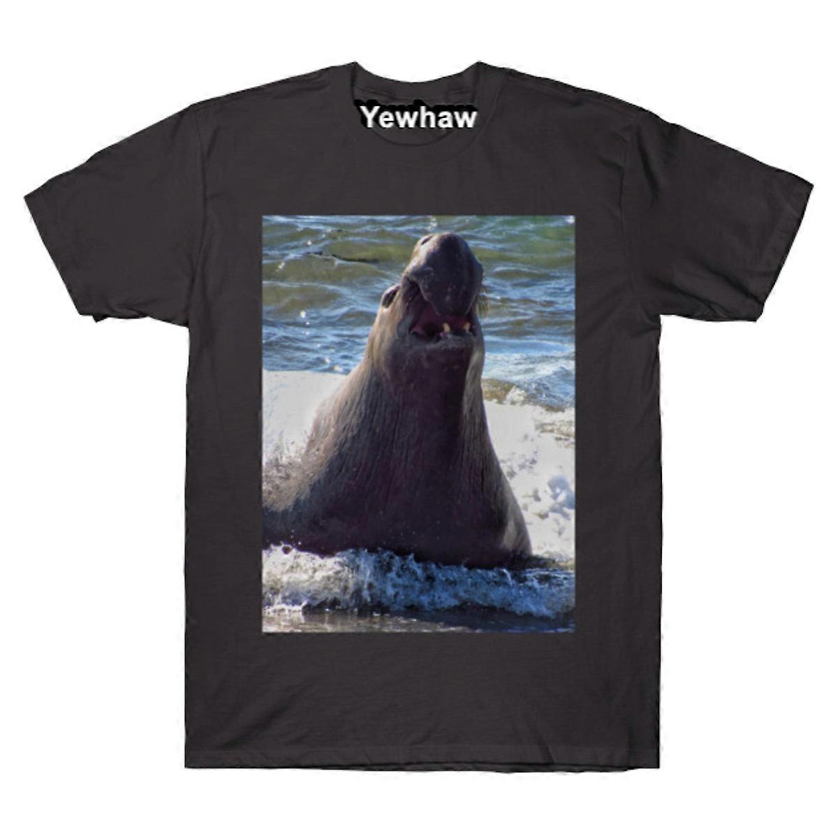 Elephant seal roaring T-shirt