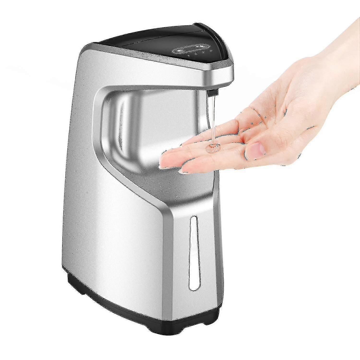 Infrared Automatic Foam Soap Dispenser Metallic Silver