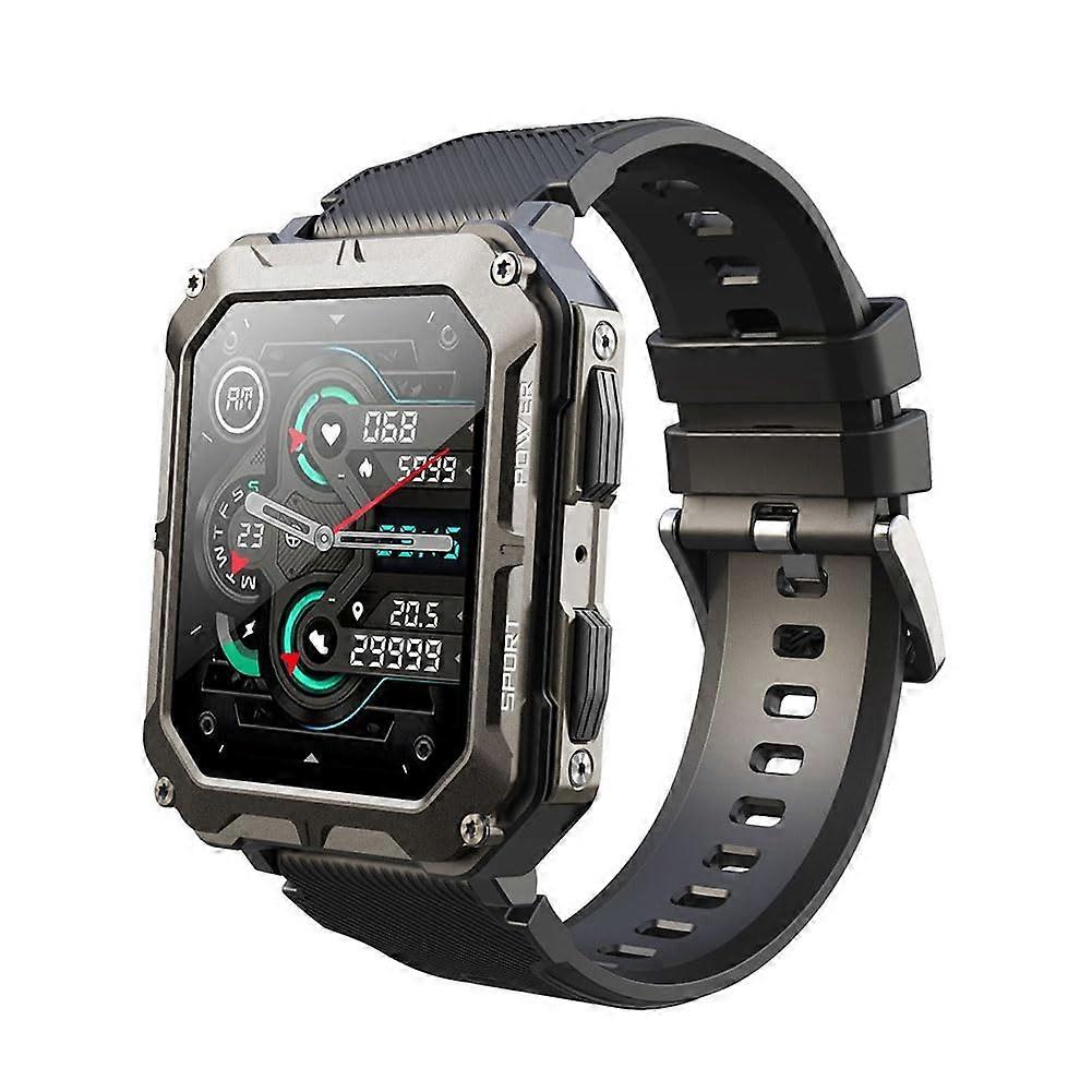Smart Watch, Voice Assistant, Bluetooth Calling, IP68 Waterproof, Android And iOS Compatible, Easy to Use