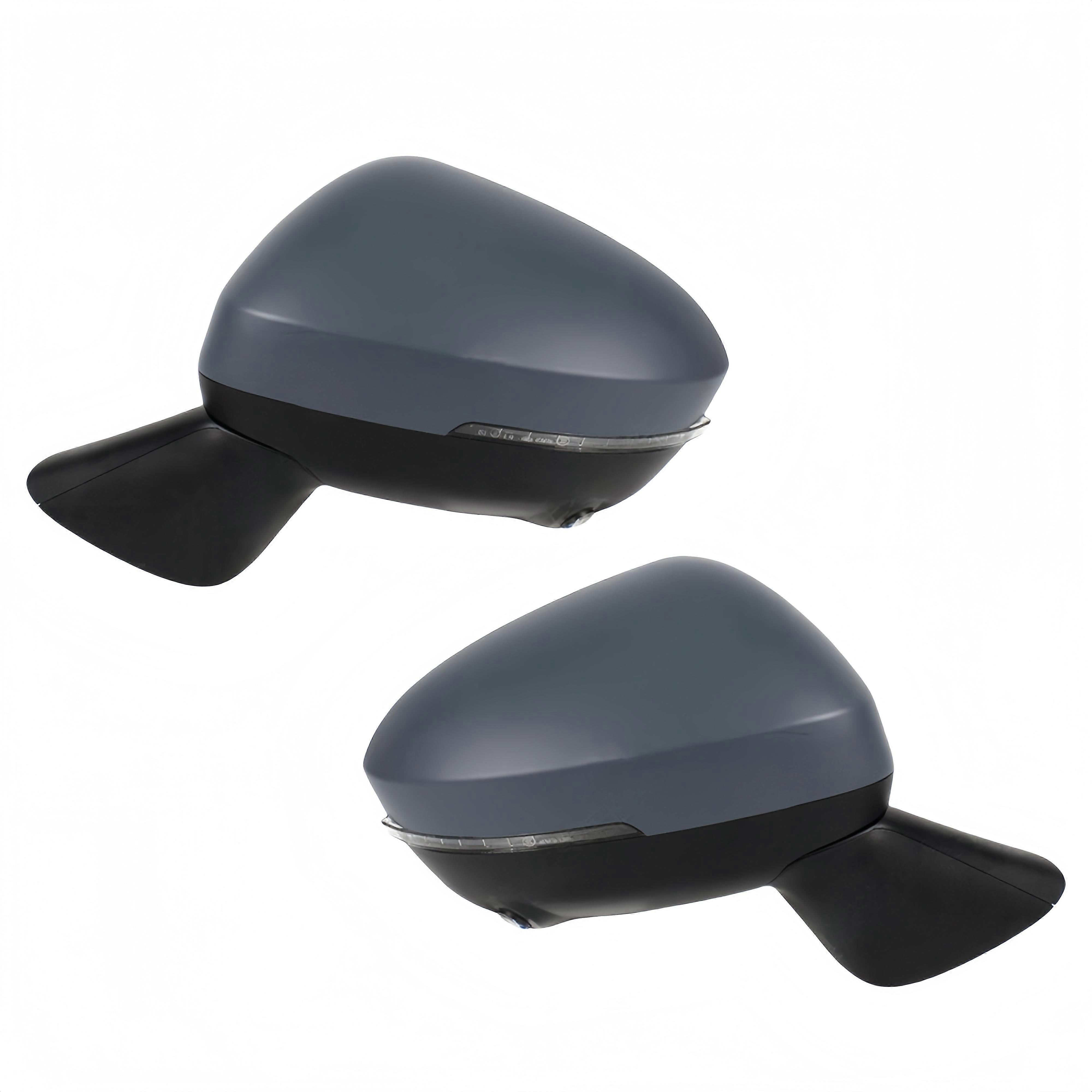 Applicable to For Mitsubishi Outlander full size/PHEV 2023 2024 1 Pair 9+1 Pins Paintable Blind Spot Power Fold Mirror Assembly With Camera