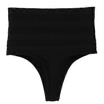 Unsichtbare Shapewear-Slips für enge Kleidung, Bauchweg-Slips aus weichem Nylon, hochgeschnitten, XL, Farbe