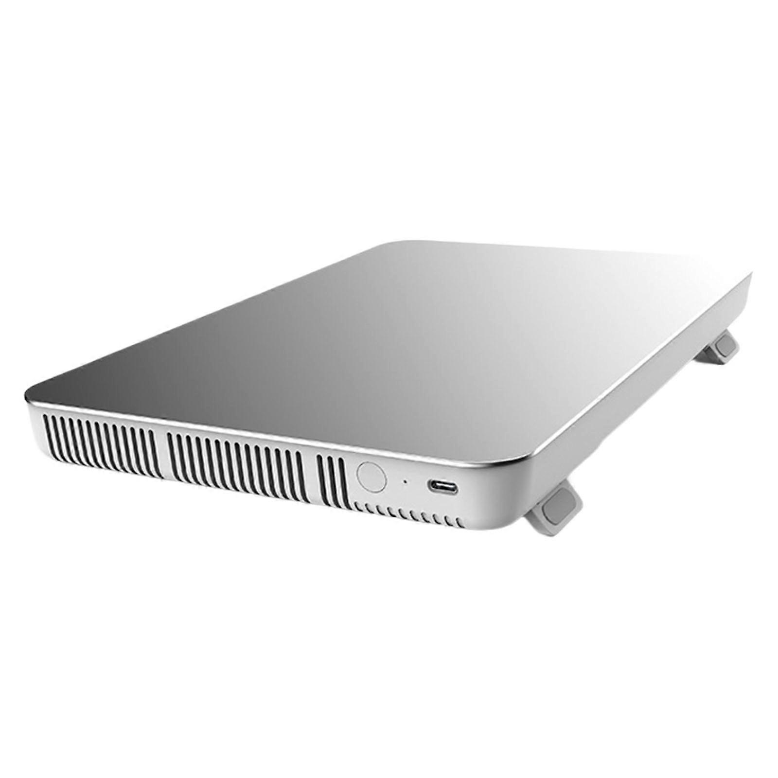 Double Purpose Semiconductor Refrigerating Base USB Propelled Heat Dissipation Pad Modifiable Height For 13 15 Foot Laptops Multicolor