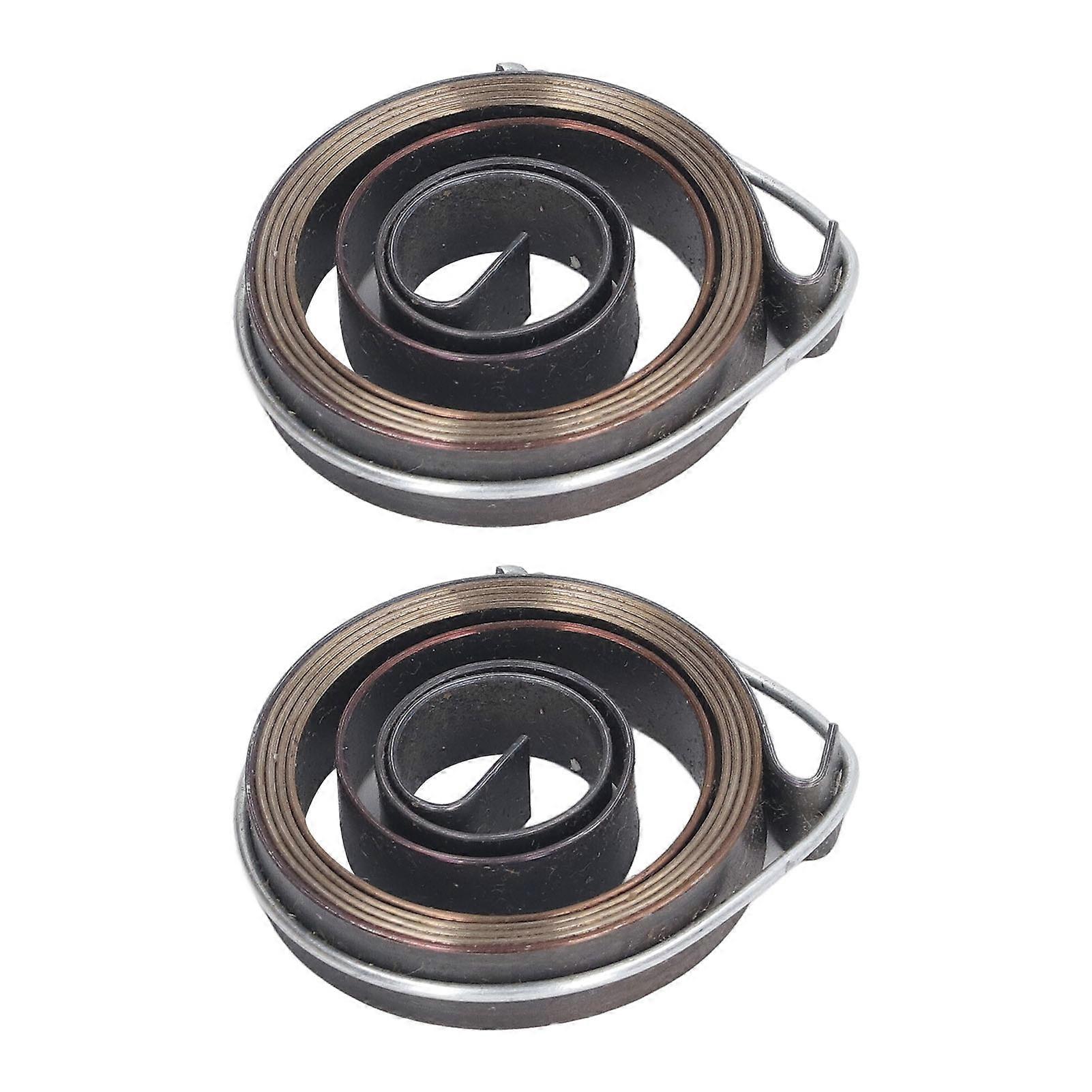 2Pcs Drill Press Spring Quill Feed Return Coil 8mm Width 35mm Outer Diameter for Lathe Bench Drills