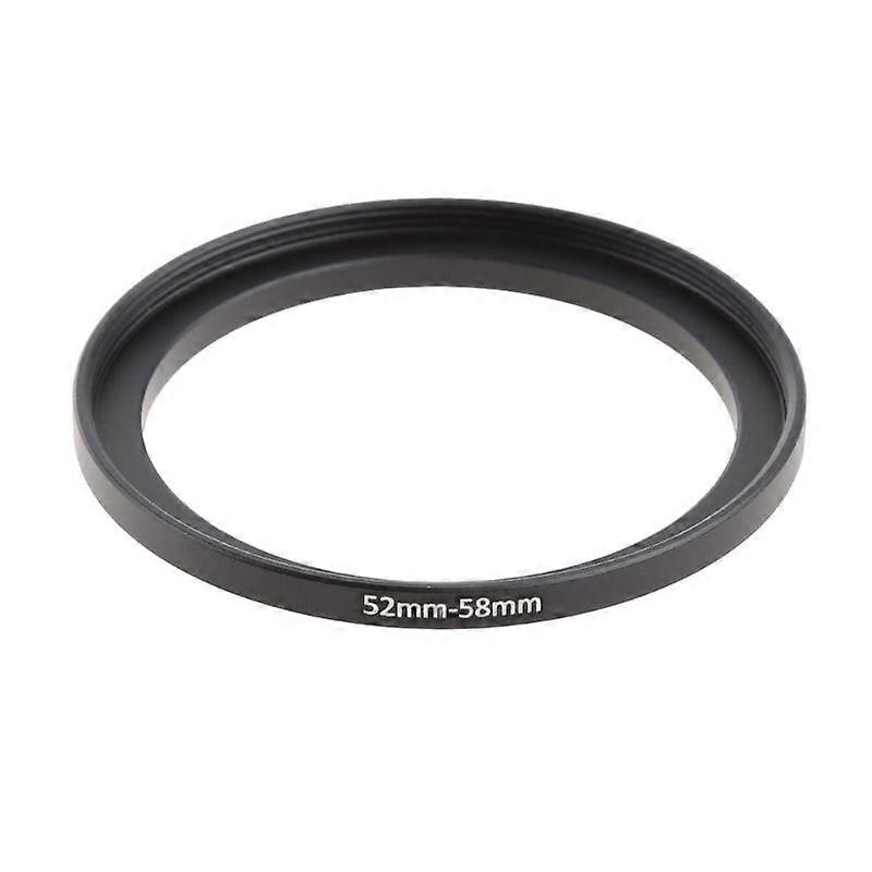 Step Up Ring Step Down Ring for Nikon for Olympus DSLR -kamera, musta