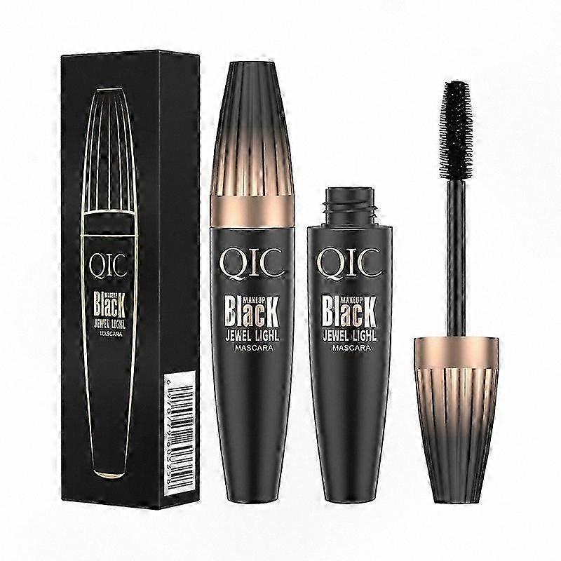 Silk Fiber Lash Mascara for Enhanced Length, Volume, and Thickness with Waterproof Formula