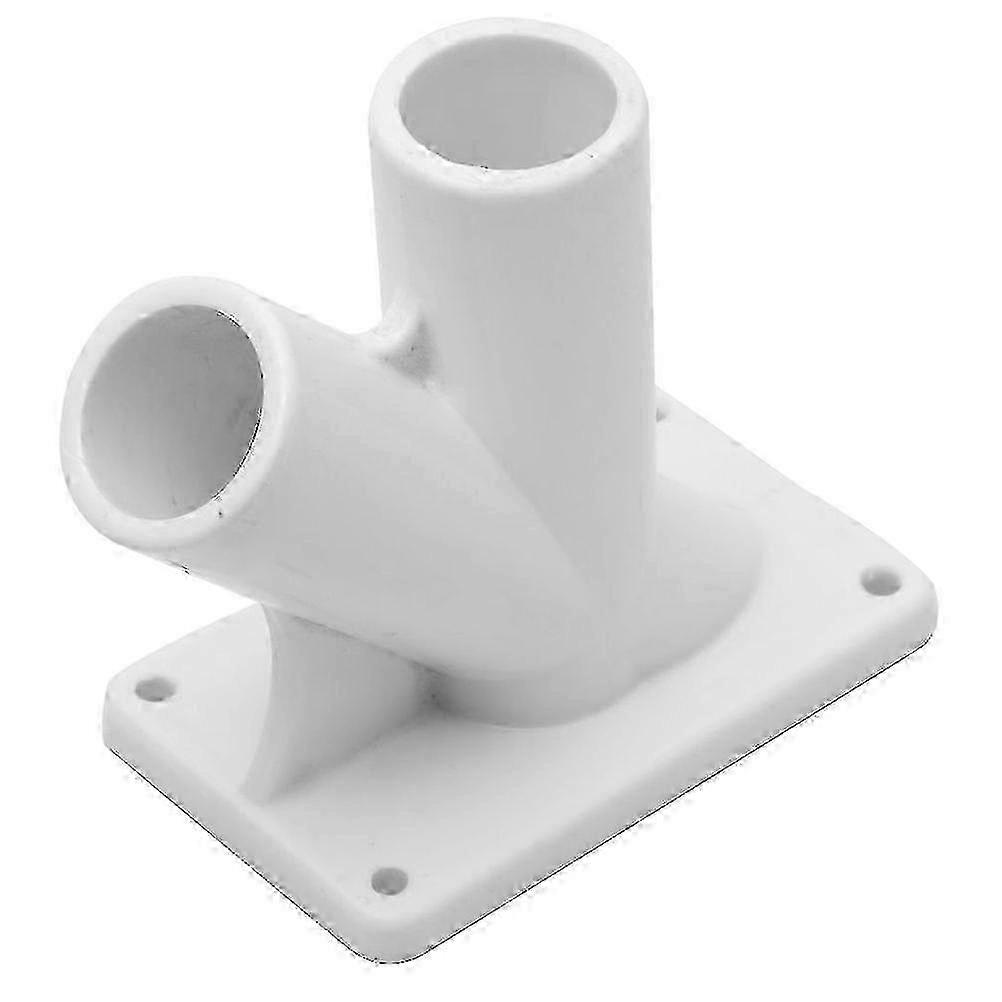 Flag Pole Holder Bracket with Plastic Mounting for Wall Flags